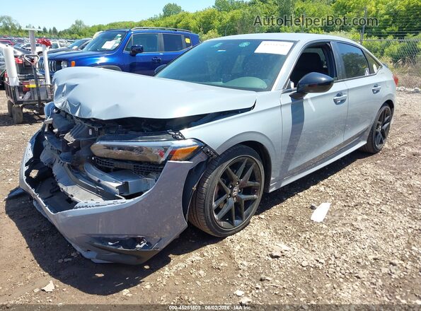 2HGFE2F5XPH529568 2023 HONDA CIVIC Light Blue Front left