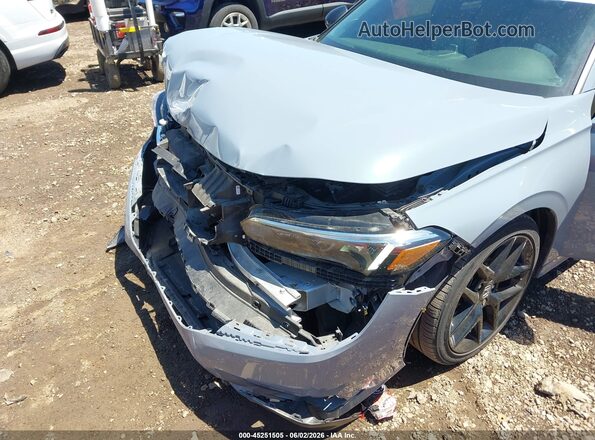 2HGFE2F5XPH529568 2023 HONDA CIVIC Light Blue Front view