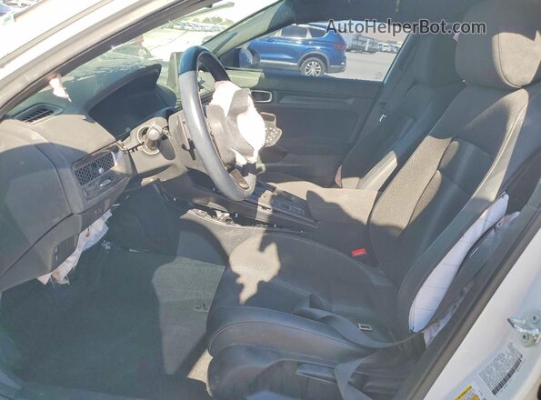 2HGFE2F5XPH532955 2023 HONDA CIVIC White Widok wnętrza z przodu