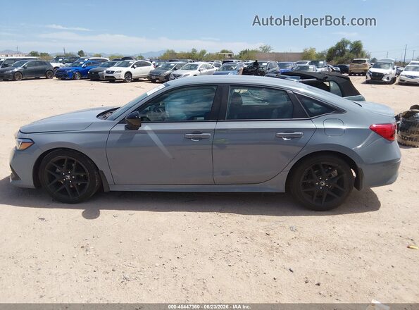 2HGFE2F5XRH540458 2024 HONDA CIVIC Gray Սալոնի հետևի տեսք