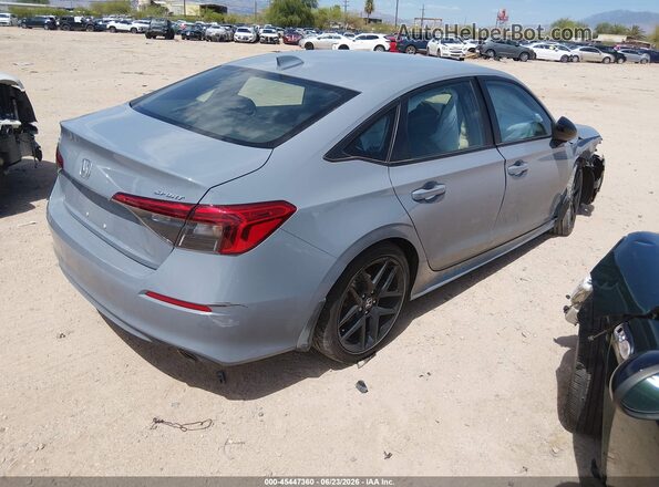 2HGFE2F5XRH540458 2024 HONDA CIVIC Gray Հետևի աջ