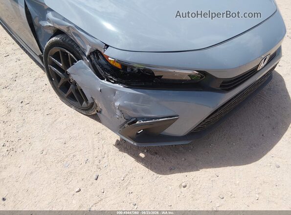 2HGFE2F5XRH540458 2024 HONDA CIVIC Gray Դիմացի տեսք