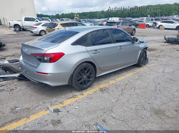 2HGFE2F5XRH550519 2024 HONDA CIVIC Silver Rear right
