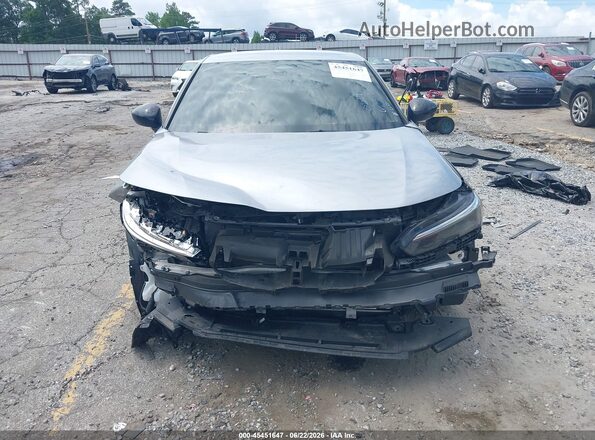 2HGFE2F5XRH550519 2024 HONDA CIVIC Silver Instrument cluster view