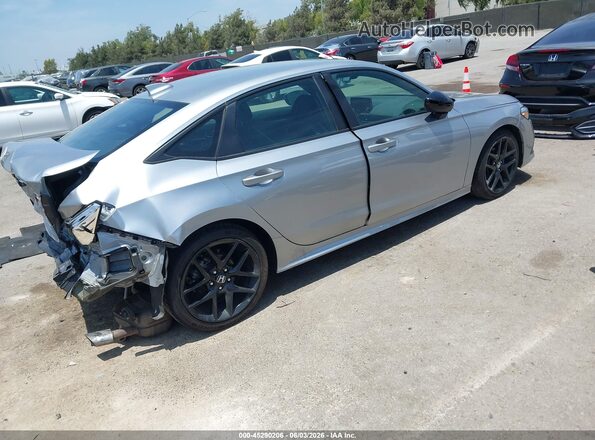 2HGFE2F5XRH562220 2024 HONDA CIVIC Серый Задняя правая четверть
