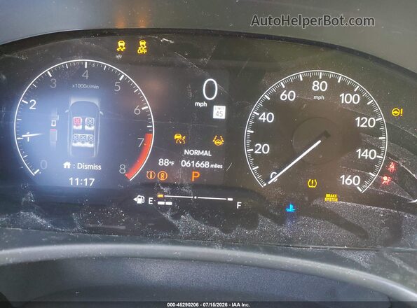 2HGFE2F5XRH562220 2024 HONDA CIVIC Серый Вид задних сидений