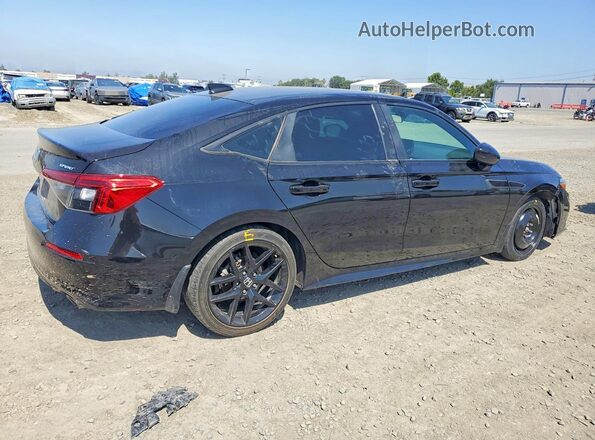 2HGFE2F5XRH571676 2024 HONDA CIVIC Черный Задняя правая четверть