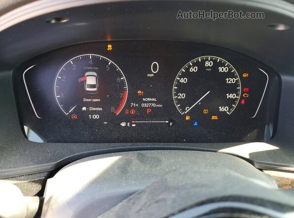 2HGFE2F5XRH571676 2024 HONDA CIVIC Черный Вид щитка приборов