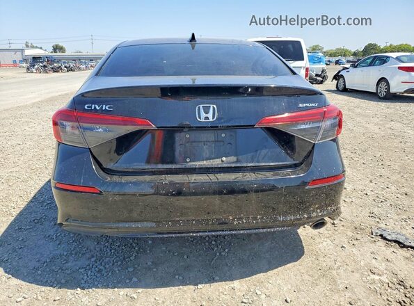 2HGFE2F5XRH571676 2024 HONDA CIVIC Черный Вид сзади