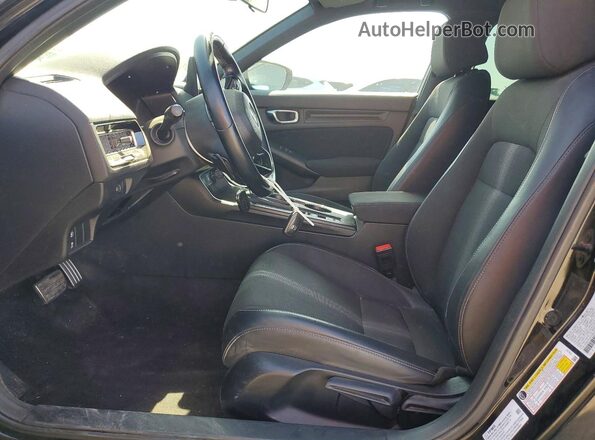 2HGFE2F5XRH571676 2024 HONDA CIVIC Черный Вид салона спереди