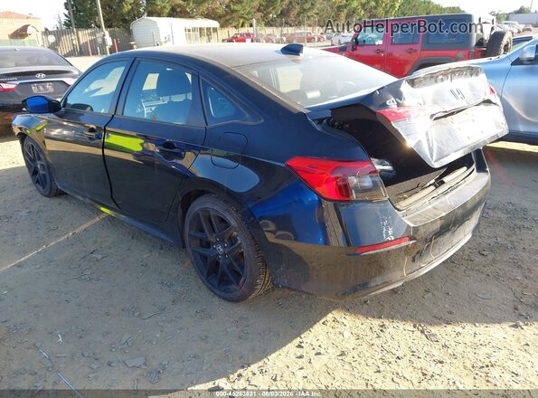 2HGFE2F5XRH589840 2024 HONDA CIVIC Black უკანა მარცხენა
