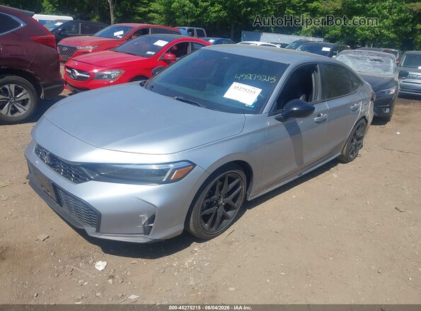 2HGFE2F5XSH505764 2025 HONDA CIVIC Silver Przód lewy