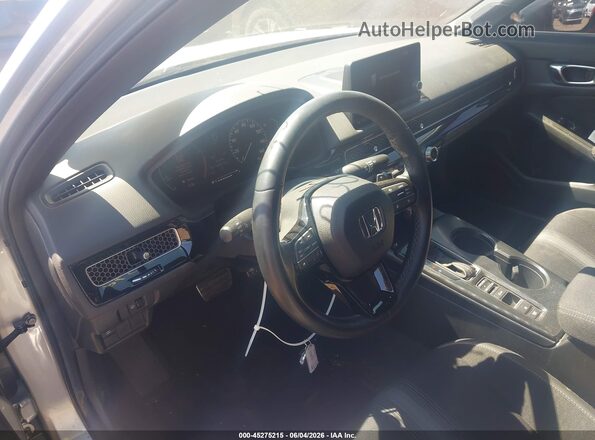 2HGFE2F5XSH505764 2025 HONDA CIVIC Silver Widok wnętrza z przodu