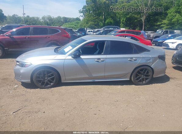 2HGFE2F5XSH505764 2025 HONDA CIVIC Silver Widok wnętrza 360 stopni