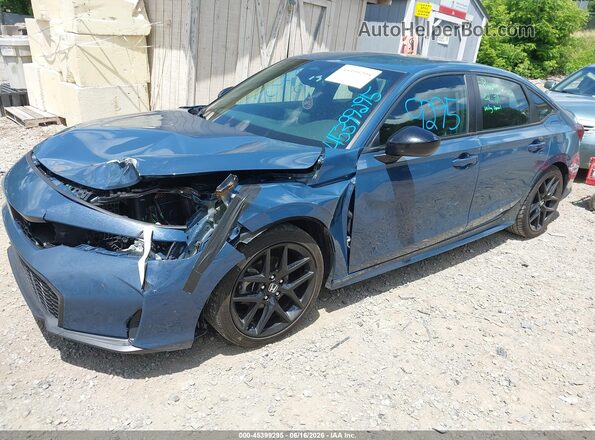 2HGFE2F5XSH515601 2025 HONDA CIVIC Dark Blue Vista tres cuartos delantera izquierda