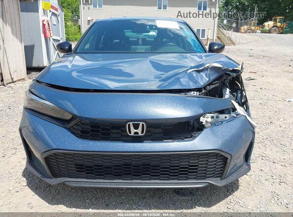 2HGFE2F5XSH515601 2025 HONDA CIVIC Dark Blue Vista del cuadro de instrumentos