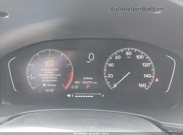 2HGFE2F5XSH515601 2025 HONDA CIVIC Dark Blue Vista de los asientos traseros