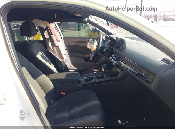 2HGFE2F5XSH522614 2025 HONDA CIVIC White Front interior view