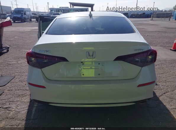 2HGFE2F5XSH522614 2025 HONDA CIVIC White 