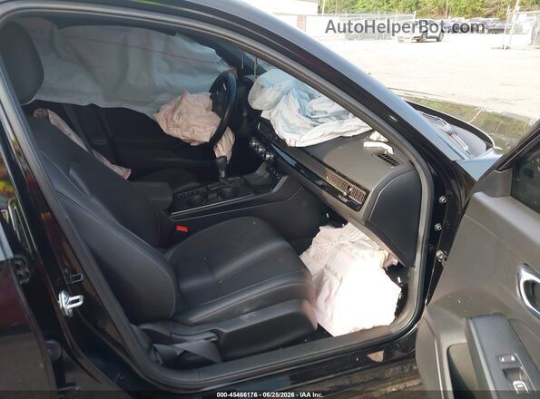 2HGFE2F5XSH527019 2025 HONDA CIVIC Black Front interior view