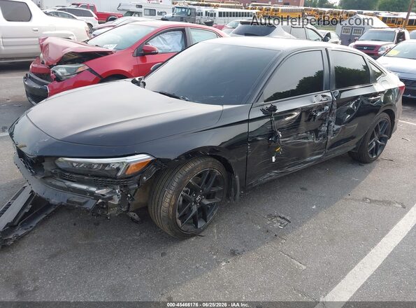 2HGFE2F5XSH527019 2025 HONDA CIVIC Black Front left