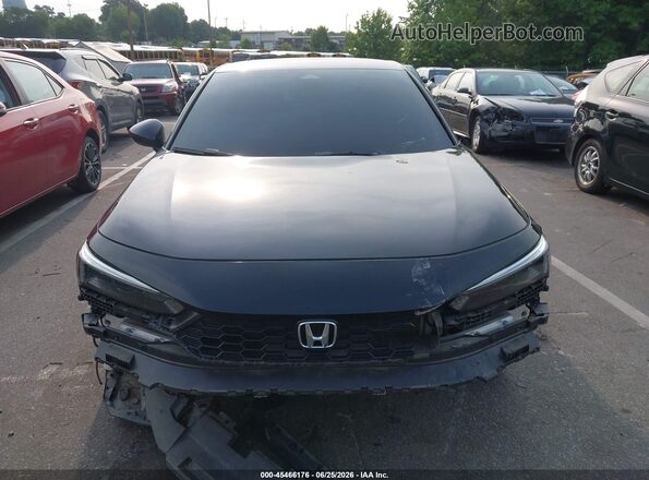 2HGFE2F5XSH527019 2025 HONDA CIVIC Black Rear interior view