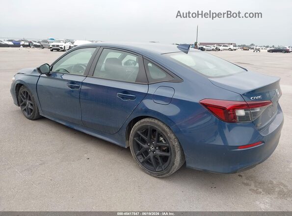 2HGFE2F5XSH527697 2025 HONDA CIVIC Blue Задня ліва чверть