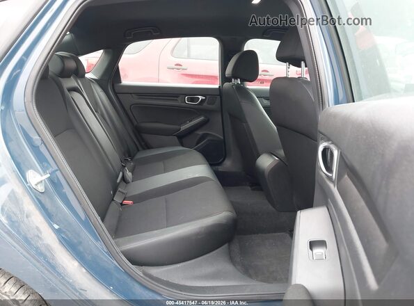 2HGFE2F5XSH527697 2025 HONDA CIVIC Blue Вид наклейки з VIN-кодом