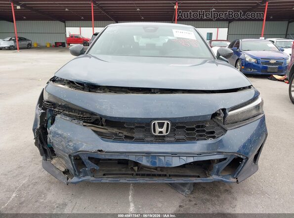 2HGFE2F5XSH527697 2025 HONDA CIVIC Blue Вид спереду