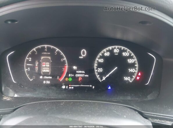 2HGFE2F5XSH527697 2025 HONDA CIVIC Blue Вид задніх сидінь