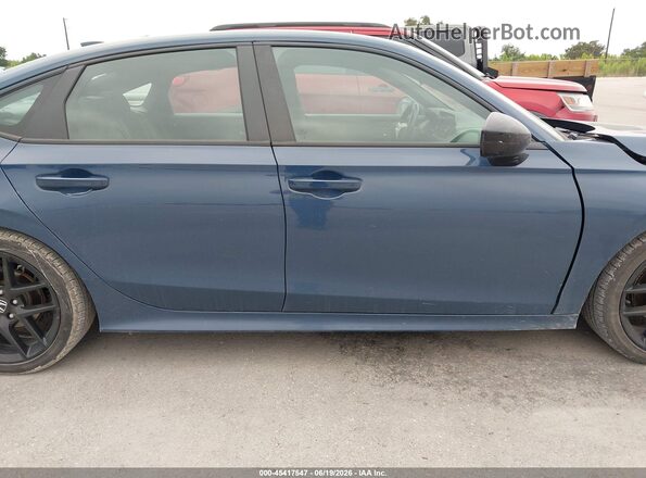 2HGFE2F5XSH527697 2025 HONDA CIVIC Blue Панорамний вид салону 360°