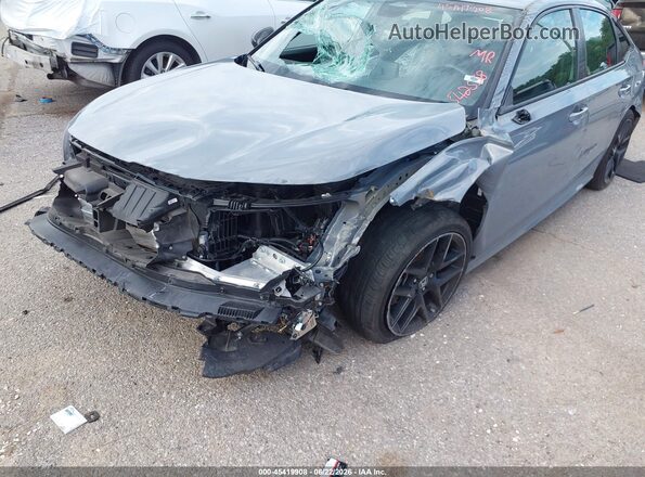 2HGFE2F5XSH542538 2025 HONDA CIVIC Gray Widok z przodu
