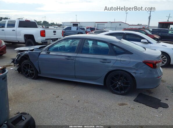 2HGFE2F5XSH542538 2025 HONDA CIVIC Gray Widok wnętrza 360 stopni