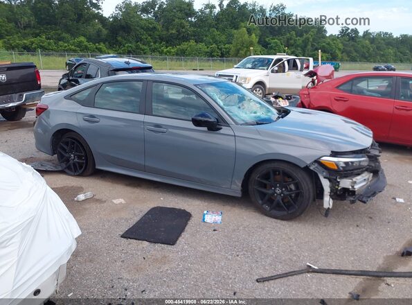 2HGFE2F5XSH542538 2025 HONDA CIVIC Gray Widok wnętrza z tyłu