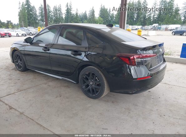2HGFE2F5XSH549232 2025 HONDA CIVIC Black Задня ліва чверть