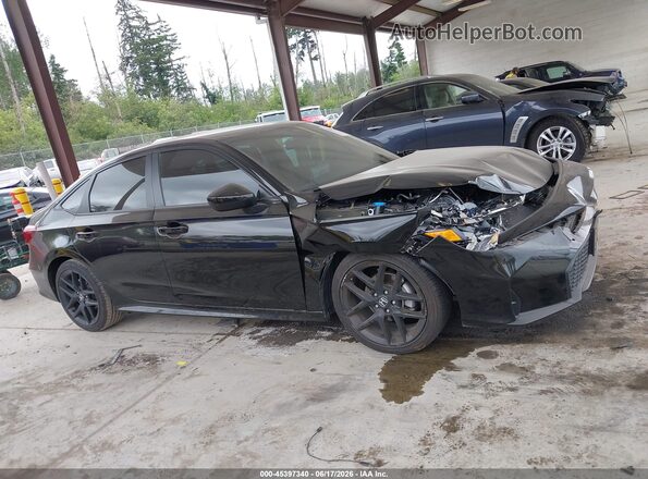 2HGFE2F5XSH549232 2025 HONDA CIVIC Black Панорамний вид салону 360°