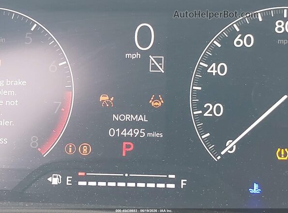 2HGFE2F5XSH564538 2025 HONDA CIVIC White Vista de los asientos traseros