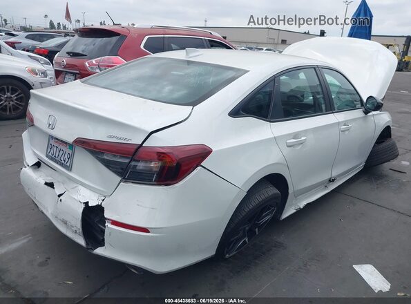 2HGFE2F5XSH564538 2025 HONDA CIVIC White Trasero derecho