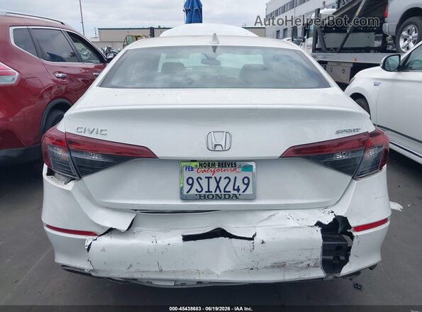 2HGFE2F5XSH564538 2025 HONDA CIVIC White 