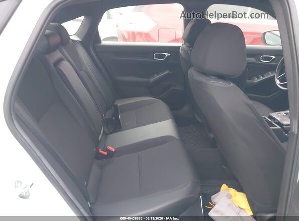 2HGFE2F5XSH564538 2025 HONDA CIVIC White Vista de la etiqueta del VIN