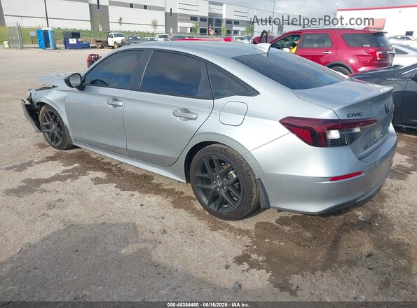 2HGFE2F5XSH566130 2025 HONDA CIVIC Silver Հետևի ձախ