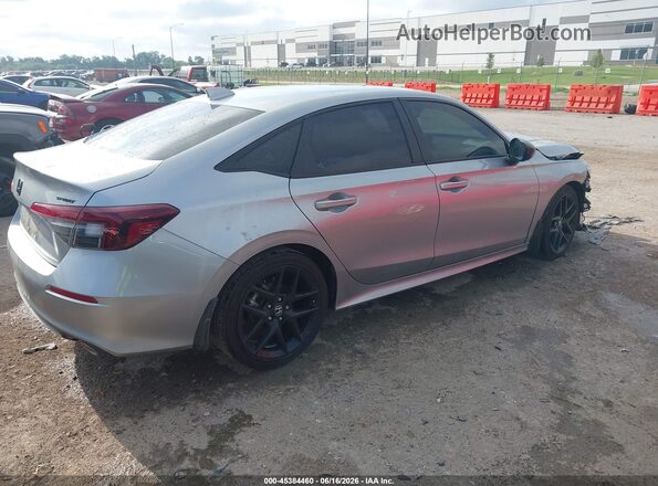 2HGFE2F5XSH566130 2025 HONDA CIVIC Silver Հետևի աջ