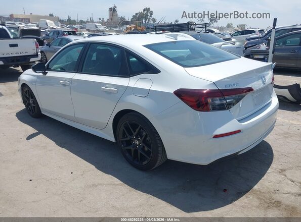 2HGFE2F5XSH572932 2025 HONDA CIVIC White Հետևի ձախ