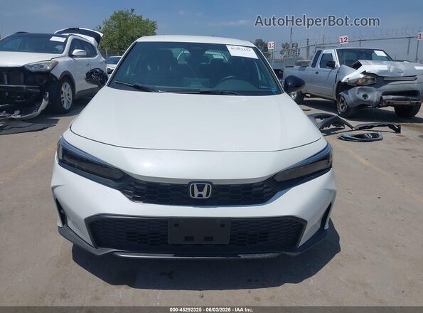 2HGFE2F5XSH572932 2025 HONDA CIVIC White Սարքավորումների վահանակի տեսք