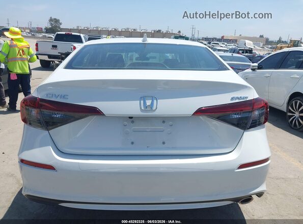2HGFE2F5XSH572932 2025 HONDA CIVIC White 