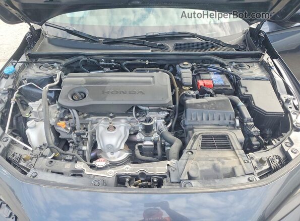 2HGFE2F5XSH580853 2025 HONDA CIVIC Gray უკანა სალონის ხედი