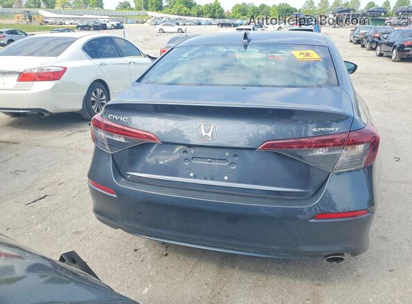 2HGFE2F5XSH580853 2025 HONDA CIVIC Gray უკანა ხედი