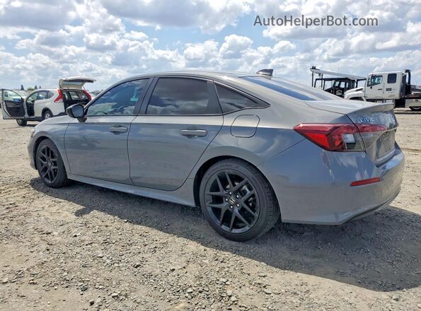 2HGFE2F5XSH585874 2025 HONDA CIVIC Gray უკანა მარცხენა