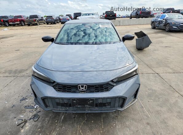 2HGFE2F5XSH606884 2025 HONDA CIVIC Gray Widok z przodu