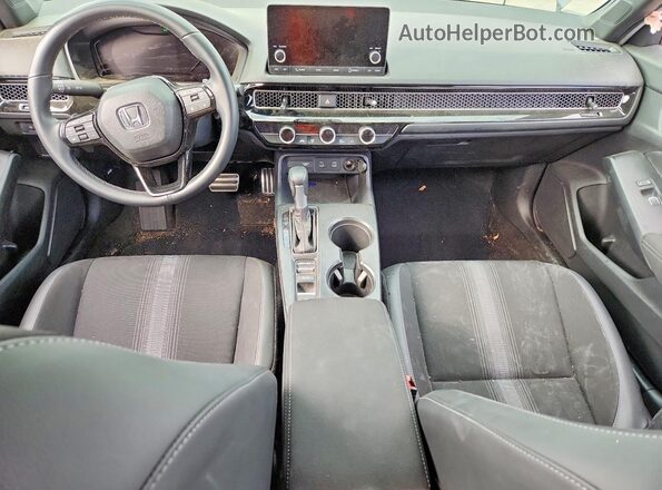 2HGFE2F5XSH606884 2025 HONDA CIVIC Gray Widok deski rozdzielczej